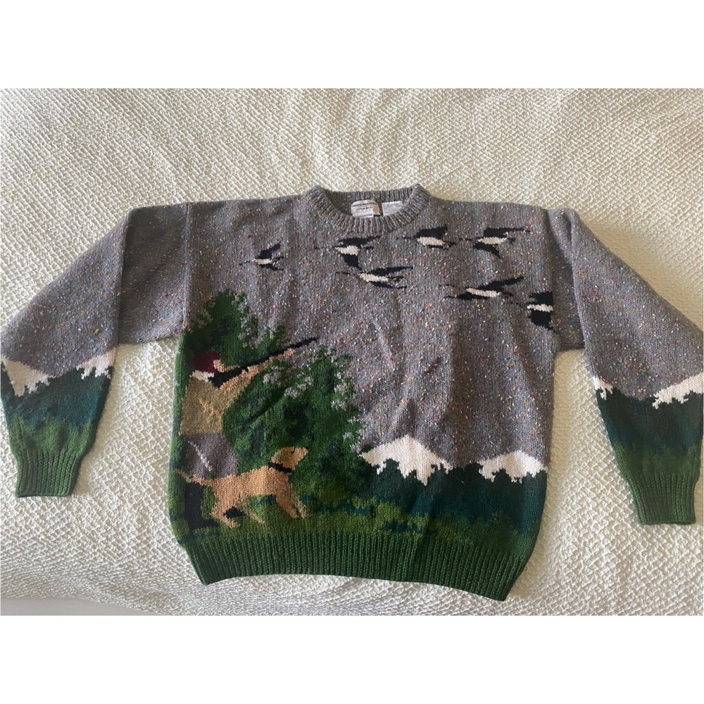 Abercrombie & Fitch Vintage Hand Knit Wool Sweater
